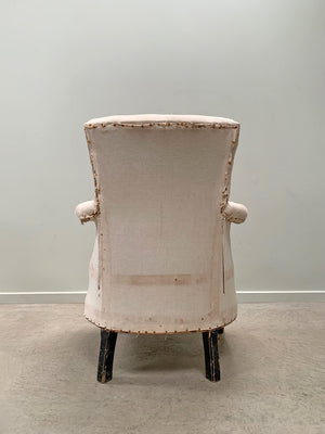 Pair of 1950s armchairs 'as is'