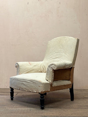 Pair of 19th century armchairs 'as is'