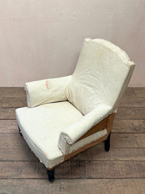 Pair of 19th century armchairs 'as is'