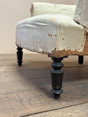 Pair of 19th century armchairs 'as is'