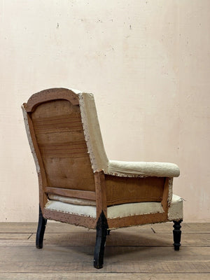 Pair of 19th century armchairs 'as is'