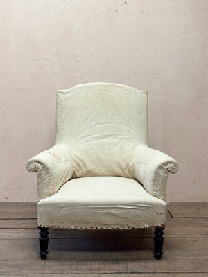 Pair of 19th century armchairs 'as is'