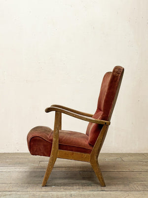 Pair of '50s armchairs 'as is'