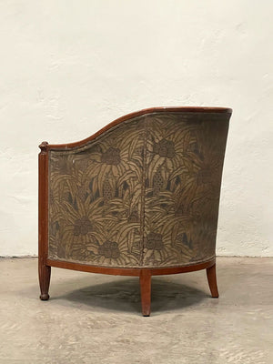 Pair of 1930's armchairs for re-upholstery 'as is'