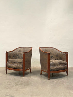 Pair of 1930's armchairs for re-upholstery 'as is' (Reserved)