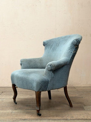 Pair of chapeau de gendarme armchairs