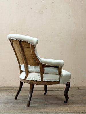 Pair of chapeau de gendarme armchairs