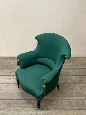 Pair of chapeau armchairs 'as is'