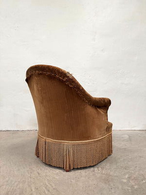 20th century crapaud armchairs