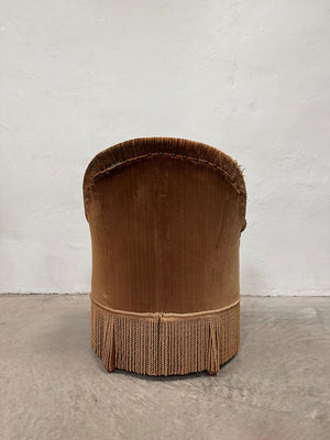 20th century crapaud armchairs