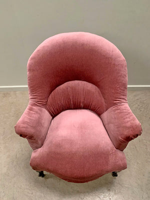 Pair of crapaud armchairs 'as is'