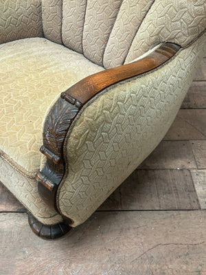 Pair of Danish deco armchairs (pair, 'as is')