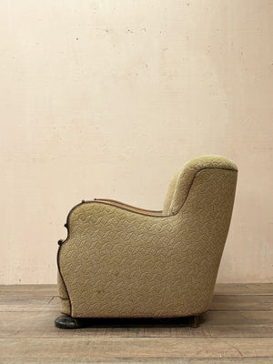Pair of Danish deco armchairs (pair, 'as is')
