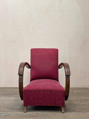 Pair of Art Deco armchairs 'as is'