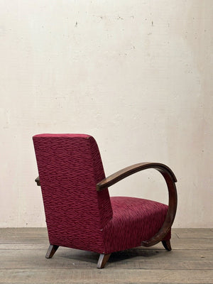 Pair of Art Deco armchairs 'as is'