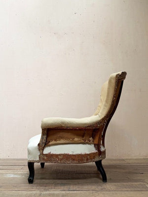 Pair of large scale armchairs