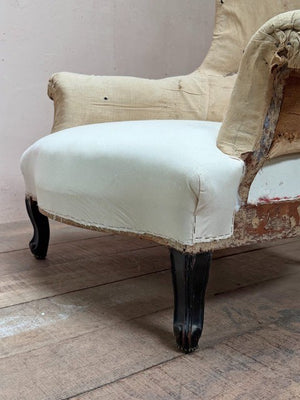 Pair of large scale armchairs