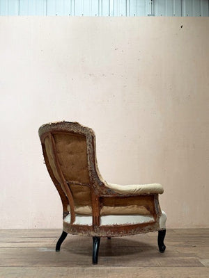 Pair of large scale armchairs
