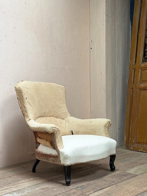 Pair of large scale armchairs