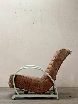 Pair of mid century armchairs 'as is'