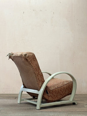 Pair of mid century armchairs 'as is'