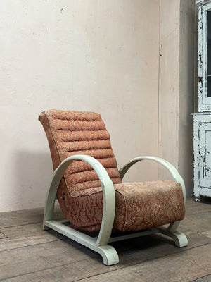 Pair of mid century armchairs 'as is'