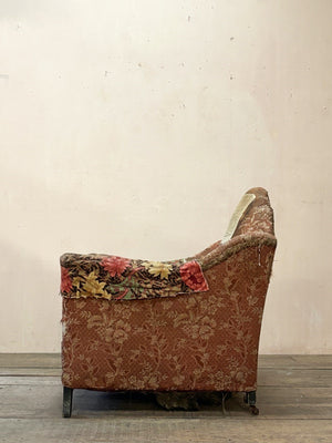 Shapely armchair (inc. restoration and re-upholstery)