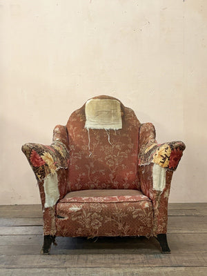 Shapely armchair (inc. restoration and re-upholstery)