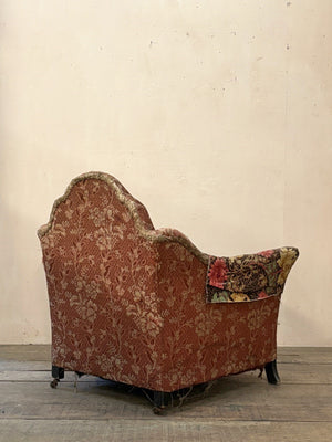 Shapely armchair (inc. restoration and re-upholstery)