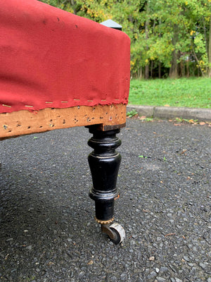 Roll back slipper chair 'as is'