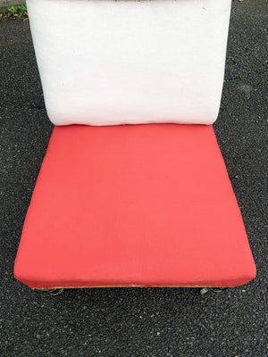 Roll back slipper chair 'as is'