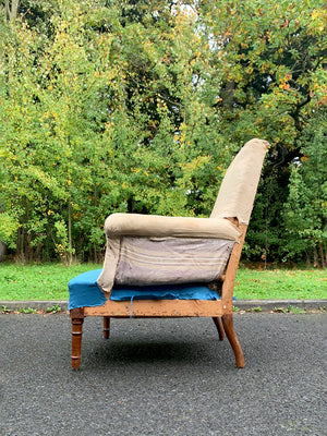 Square back armchair 'as is'