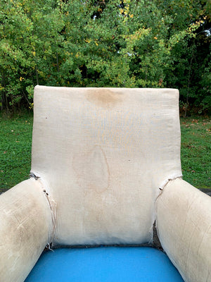 Square back armchair 'as is'