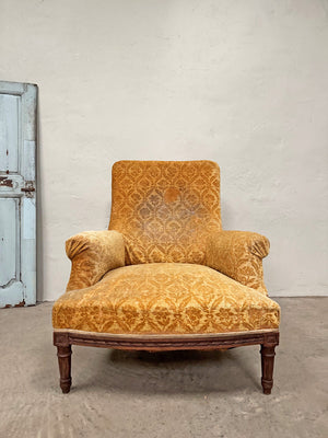 Armchair and footstool (set)
