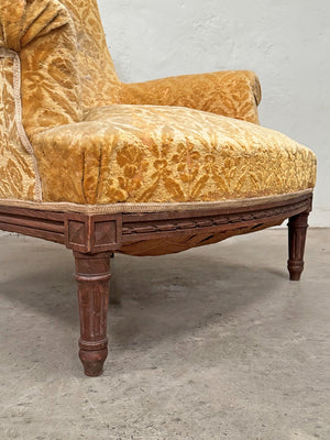 Armchair and footstool (set)