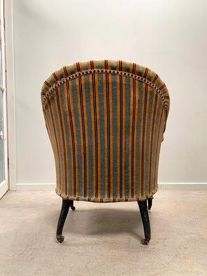 Napoleon III crapaud armchair 'as is'