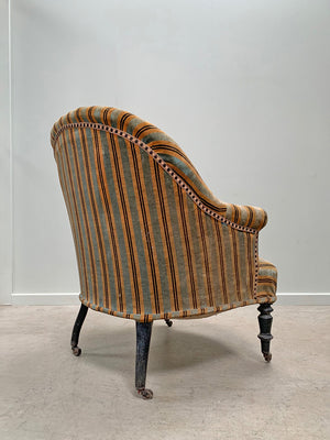 Napoleon III crapaud armchair 'as is'