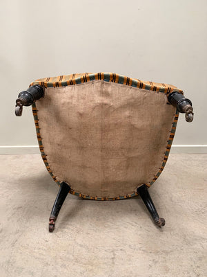 Napoleon III crapaud armchair 'as is'