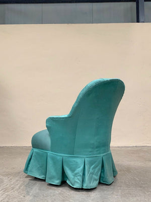 Button back 'crapaud' armchair 'as is'