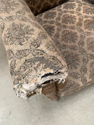 Early 20th century wing back armchair 'as is'