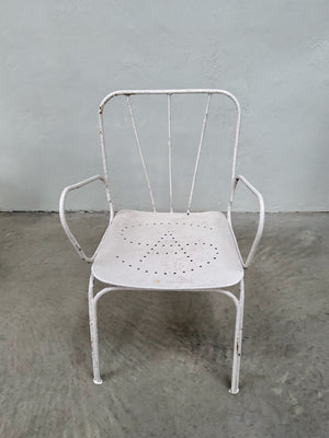 Set of 6 garden chairs