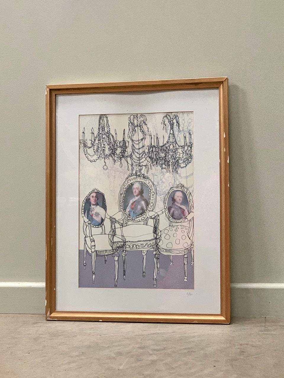 Louis, Louis, Louis framed print