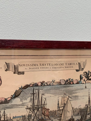 Amsterdam framed print (Reserved)