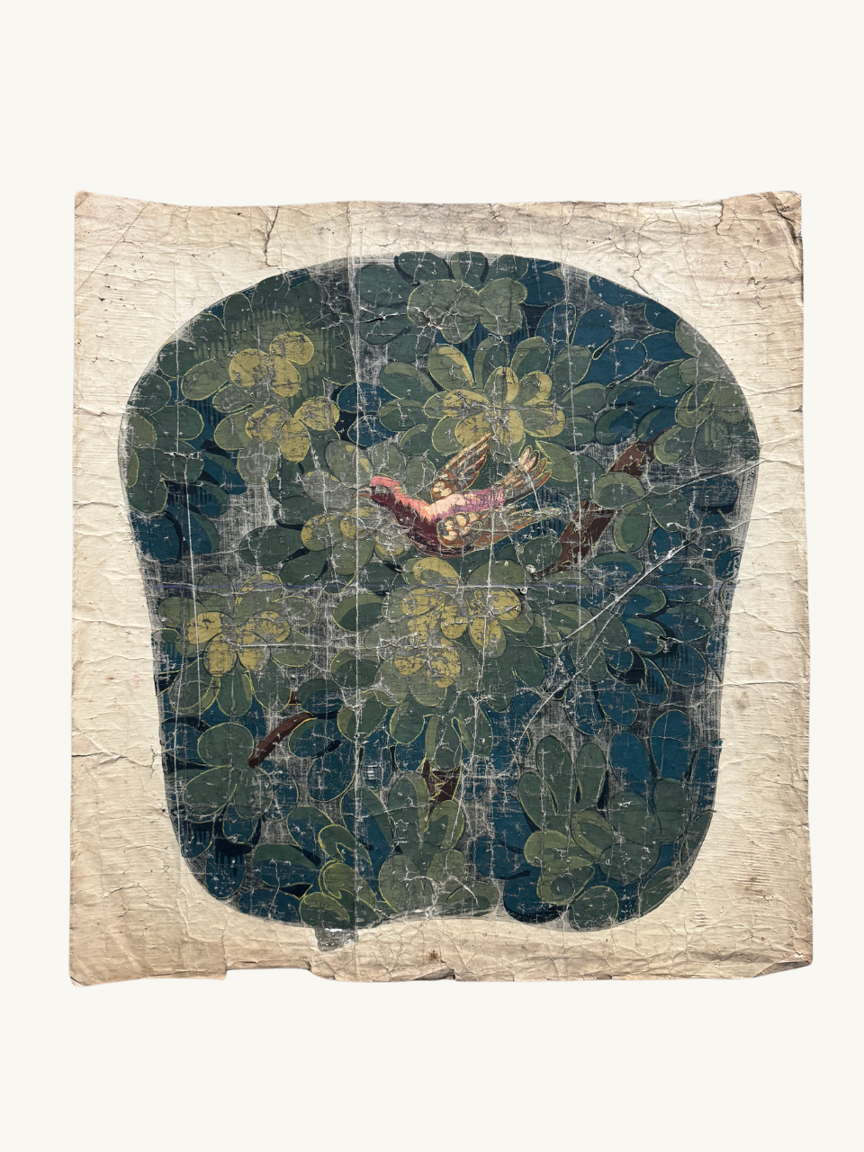 Carton #1: Bird in greenery