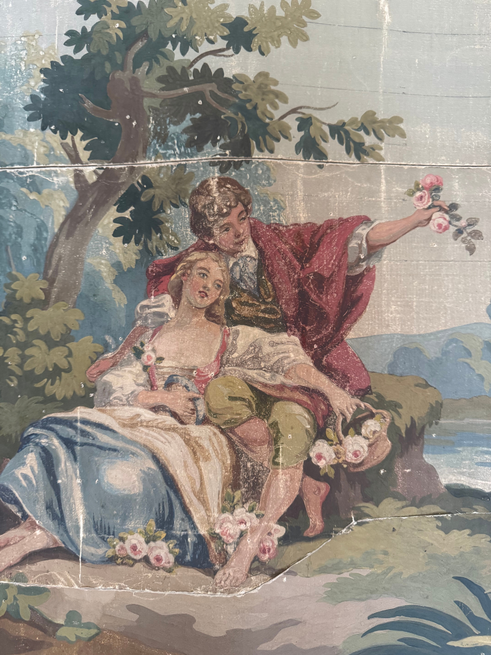 Carton #8: Couple embracing