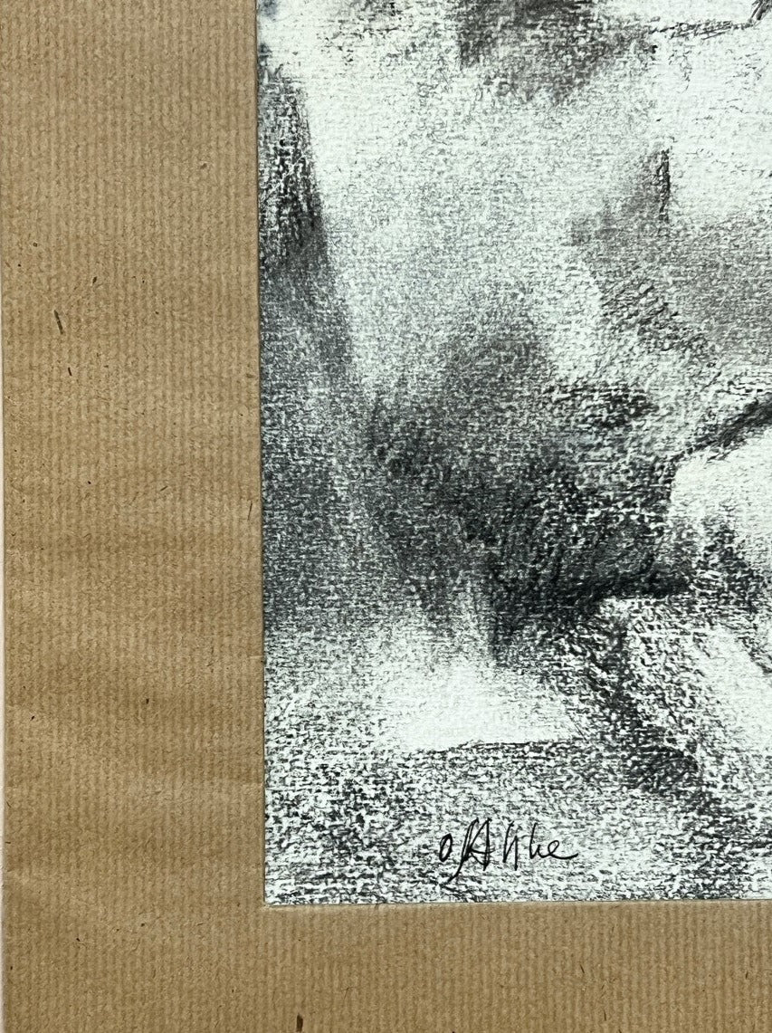 Charcoal on paper