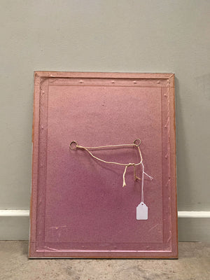 Framed fashion drawing