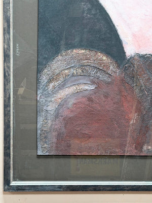 Framed mixed media