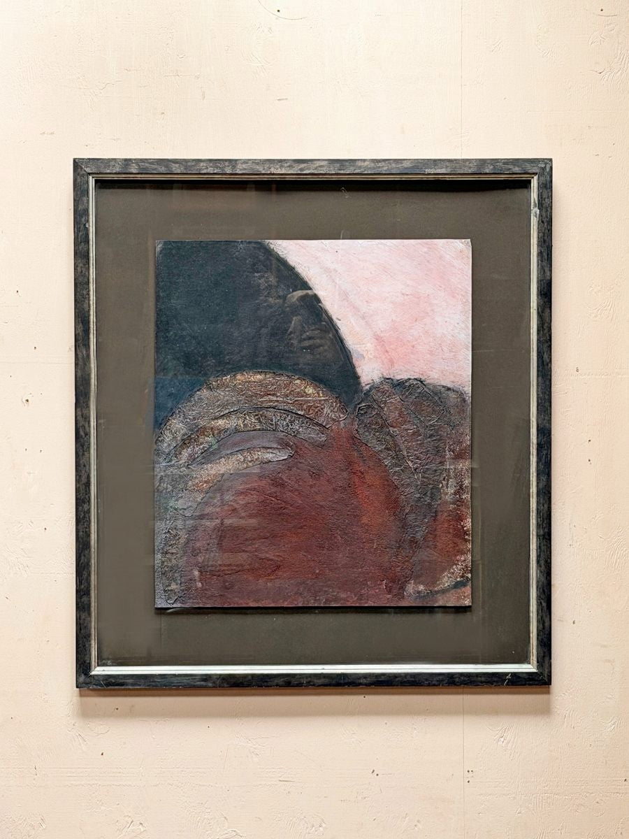 Framed mixed media