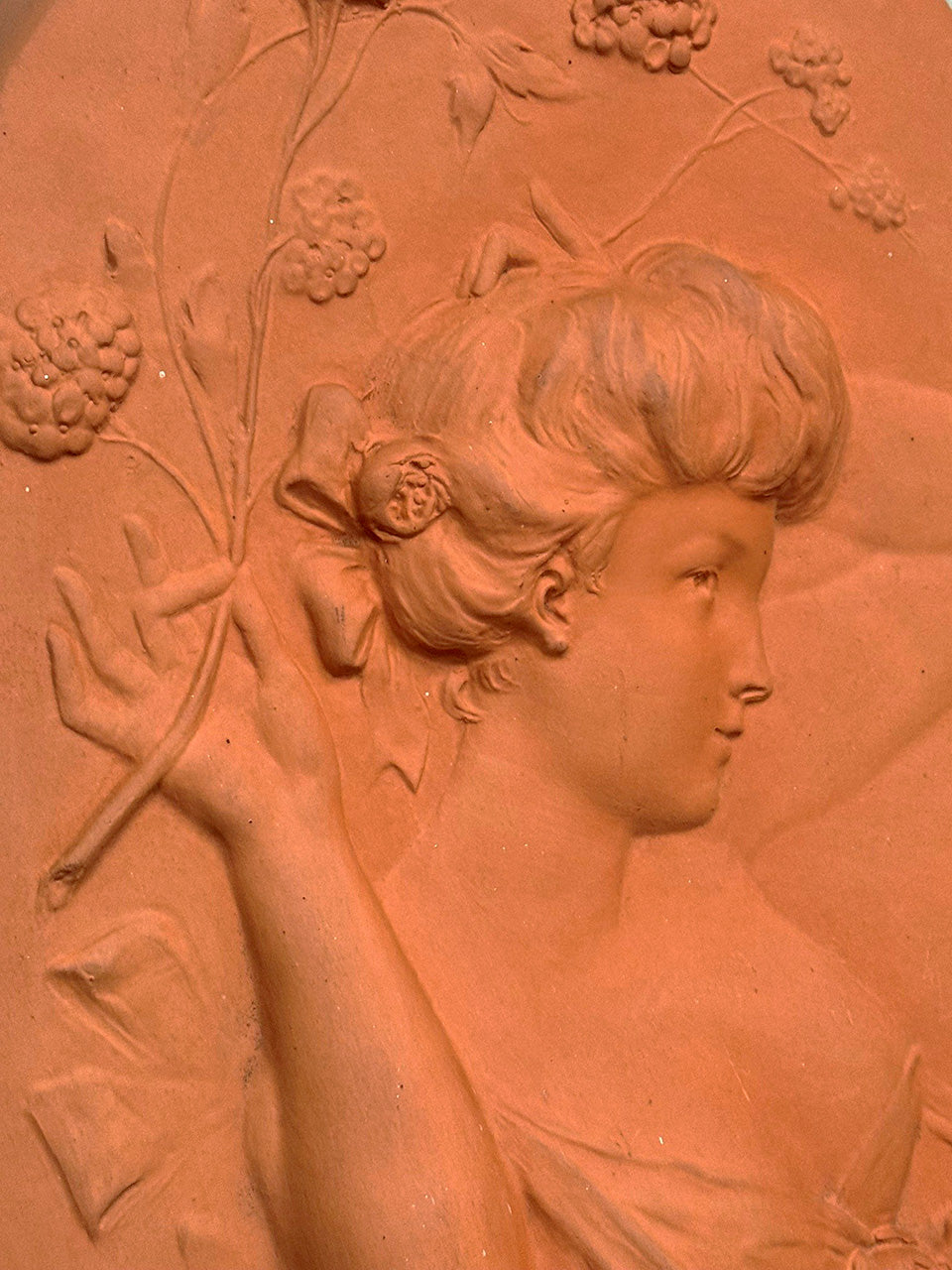 Terracotta plaque